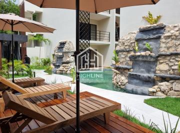 Departamento · 50m² · 1 Recámara · Venta de Departamento con Balcon en Tulum Reg 15