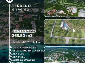 Terreno / Lote · 120m² · Oportunidad de Inversion Terreno en Playa del Carmen