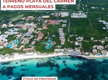 Terreno / Lote · 121m² · Venta de Terreno Playa del Carmen con Titulo de Propiedad, Pagos a Meses