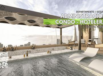 Departamento · 35m² · 1 Recámara · 1 Estacionamiento · Departamento Estudio | Playa del Carmen | Administración Condo - Hotelera | con Rooftop