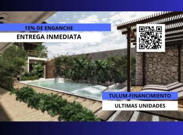 Departamento · 94m² · 2 Recámaras · 1 Estacionamiento · Departamento en Venta Tulum 2 Recámaras Lock Off Cerca de La Playa con Amenidades Premium