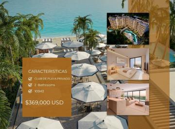 Departamento · 100m² · 2 Recámaras · Oferta Especial Departamento Ideal Para Renta Vacacional, con Acceso a Club de Playa Privado