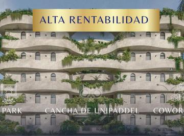 Departamento · 50m² · 1 Recámara · Departament en Tulum de 2 Habitaciones con Gimnasio y Alberca Entrega Inmediata