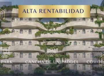 Departamento · 50m² · 1 Recámara · Departament en Tulum de 2 Habitaciones con Gimnasio y Alberca Entrega Inmediata
