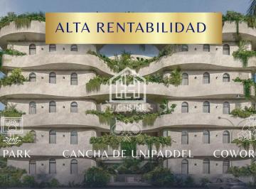 Departamento · 50m² · 1 Recámara · Departament en Tulum de 2 Habitaciones con Gimnasio y Alberca Entrega Inmediata