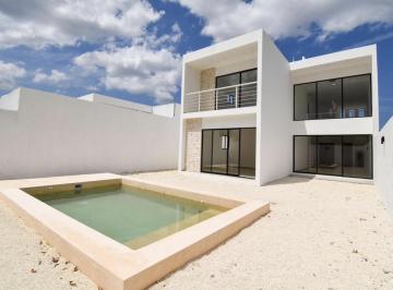 Casa · 255m² · 3 Recámaras · 2 Estacionamientos · Venta de Casa en Privada Tamora Conkal Merida Yucatan
