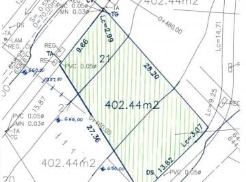 Terreno / Lote · 402m² · Terreno - Valle de Bosquencinos 1era. Etapa
