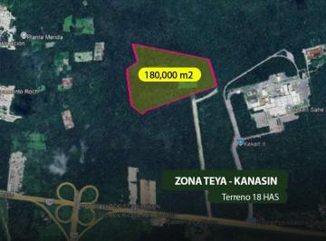Terreno / Lote , Mérida · Terreno Industrial en Venta en Zona Teya - Kanasin F - 141