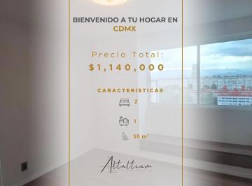 Departamento de 2 habitaciones, Cuauhtémoc · *venta de Departamento* en Tlatelolco, Cuauhtemoc, Cdmx