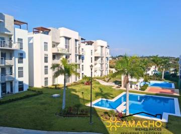 Departamento de 3 habitaciones, Yautepec · Departamento en Venta en Conjunto Urbano Cascadas de Cocoyoc Occ - 880