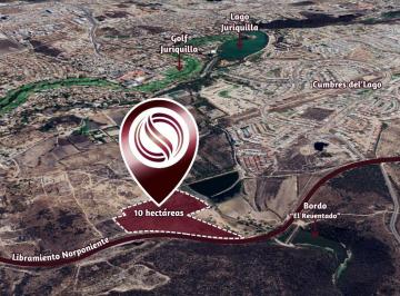 Terreno comercial , Querétaro · Lote Comercial 10 Ha Frente Al Libramiento Norponiente, Juriquilla, Queretaro