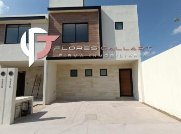 Casa · 223m² · 3 Recámaras · 2 Estacionamientos · Casa en Venta en Maravillas Al Norte de La Ciudad de Aguascalientes (Modelo Fortaleza)