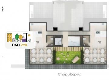 Local comercial · 47m² · Local en Venta, Obra Gris, Ubicado en Roof Garden o Terraza, en Av Chapultepec, Roma Norte