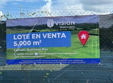Terreno / Lote · 5000m² · Terreno en Cancún