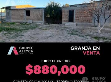 Quinta · 5000m² · 2 Recámaras · 1 Estacionamiento · Quinta en Rancho o Rancheria El Predio