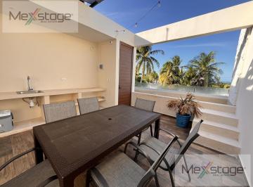 Villa · 123m² · 2 Recámaras · Villa en Venta de 2 Recámaras con Roof Top en Chelem