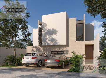 Casa en condominio · 229m² · 3 Recámaras · 2 Estacionamientos · Casa en Venta de 3 Recámaras en Privada en Cholul