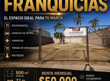 Terreno / Lote · 500m² · Terreno en Renta en Boulevard de Las Naciones