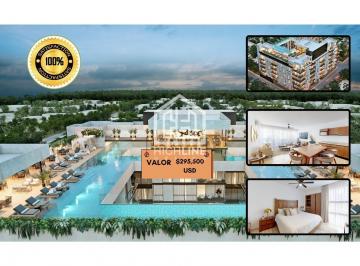Departamento · 58m² · 1 Recámara · Excelente Oportunidad Cerca del Mar Caribe