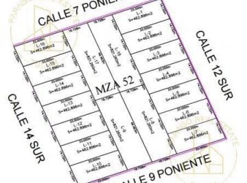 Terreno / Lote · 462m² · Venta Lote de 463 m², Mnz 52, H3 de Densidad, en Veleta