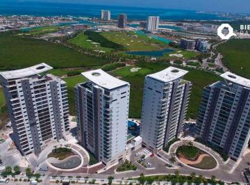 Departamento de 2 habitaciones, Benito Juárez · Garden House en Renta en Be Towers Puerto Cancún | 2 Recámaras | 235 m² | Terraza Amplia | $55,000