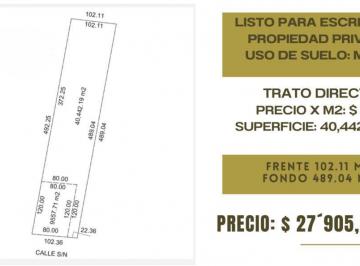 Terreno / Lote · Terreno con Excelente Ubicación en Muxupip Motul.