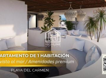 Departamento · 48ha · 1 Recámara · 1 Estacionamiento · Departamento en Venta en Playa del Carmen de 1 Habitación | Ubicado en La 5ta Av con Vista Al Mar
