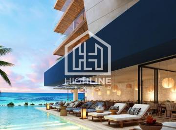 Departamento · 153ha · 3 Recámaras · 2 Estacionamientos · Departamento de Lujo de 3 Habitaciones en Playa del Carmen a Pocos m de La Playa | Gym y Cowork