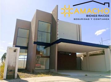 Casa de 4 habitaciones, Atlatlahucan · Preventa Casa Moderna en Obra, con Alberca; Lista Para Personalizar en Flores del Tehuicil Olc - 4418