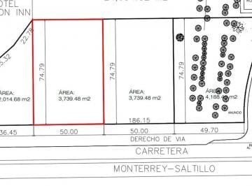 Terreno / Lote , Saltillo · Terreno Comercial con Estratégica Ubicación Sobre Carr. Mty - Slw