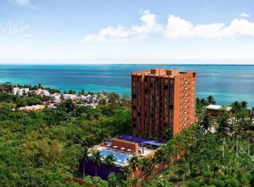 Departamento · 190m² · 3 Recámaras · 2 Estacionamientos · Departamento en Venta en Cancún, 3 Recámaras Frente Al Mar Mistral Punta Sam