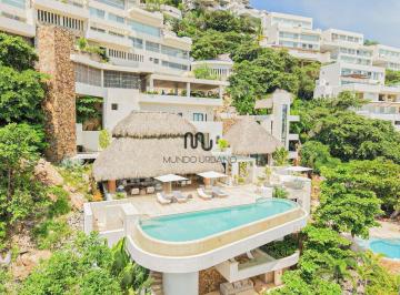 Casa en condominio de 4 habitaciones, Acapulco de Juárez · Casa en Venta en Acapulco Punta Diamante, Espectactular con Acceso a Playa