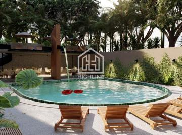 Departamento · 65m² · 1 Recámara · 1 Estacionamiento · Departamento 2 Habitaciones en Venta en Playa del Carmen con Lobby, Piscina Semi Olimpica Para Kids