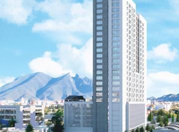 Departamento · 73m² · 2 Recámaras · 2 Estacionamientos · Venta de Departamentos en Torre Mirall, Chepevera, Monterrey