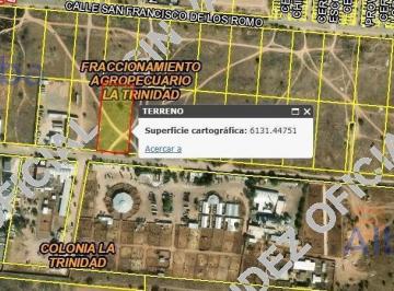 Terreno industrial · 6118m² · Terreno en Venta en San Francisco de Los Romo Desarrollo Agropecuario La Trinidad
