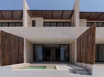 Villa · 140m² · 3 Recámaras · 2 Estacionamientos · Lujosas Villas Frente Al Mar en Venta, "Azul Telchac"