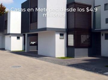 Casa · 220m² · 3 Recámaras · 2 Estacionamientos · Casa en Venta en Residencial Alpes Metepec