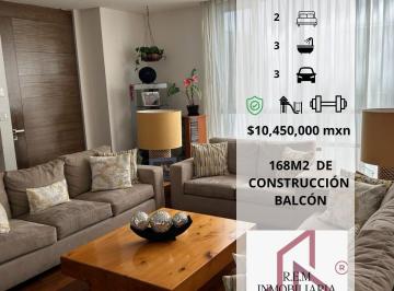 Departamento · 168m² · 2 Recámaras · 3 Estacionamientos · Venta de Extraordinario Departamento en Lomas del Pedregal, Juntate con Los Expertos!