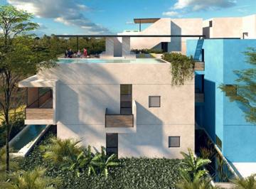 Departamento · 90m² · 2 Recámaras · 1 Estacionamiento · Departamento en Venta, Equipado y Amueblado, Aldea Zama Premium, Tulum, Qroo