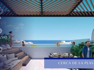 Departamento · 38m² · 1 Recámara · 1 Estacionamiento · Departamento en Playa del Carmen con Spa y Gimnasio con Vista Al Mar - Alta Plusvalia