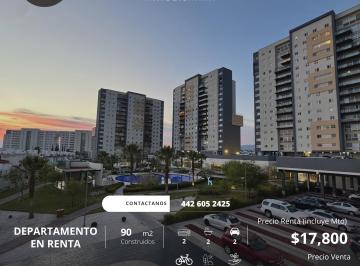 Departamento de 2 habitaciones, Querétaro · Departamento con 2 Recámaras en Biosfera Towers Juriquilla