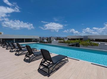 Departamento · 97m² · 2 Recámaras · 1 Estacionamiento · Departamento en Venta Urban Towers Playa del Carmen, Amueblado y Equipado