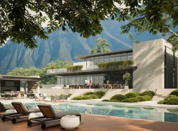 Casa · 302m² · 4 Recámaras · 2 Estacionamientos · Casa en Construcción en Colonia Privada en Cumbres García Arriba de Leones