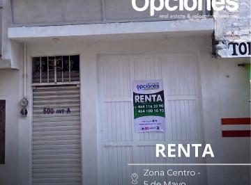 Local comercial en Renta  Centro · Local en Renta en Zona Centro, Calle 5 de Mayo