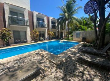 ALBERCA · Departamento en Renta 55 m² Amueblado con Amenidades en Playacar Playa del Carmen