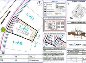 Terreno / Lote · 222m² · Terreno en Venta Riviera Veracruzana, Punta Tiburón