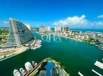 Departamento de 3 habitaciones, Benito Juárez · Se Renta Departamento en Puerto Cancún Marina Condos