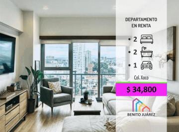 Departamento · 75m² · 2 Recámaras · 1 Estacionamiento · Bellísimo Departamento en Renta en City Towers Grand
