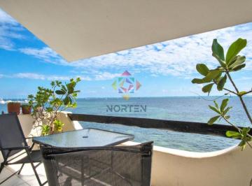 Departamento de 3 habitaciones, Benito Juárez · Departamento Frente Al Mar en Venta, Puerto Juarez - Punta Sam, Cancun, Quintana Roo