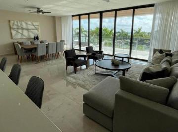 Departamento · 378m² · 4 Recámaras · 2 Estacionamientos · Departamento en Venta, 4 Recámaras, Estudio, Allure, Puerto Cancún.